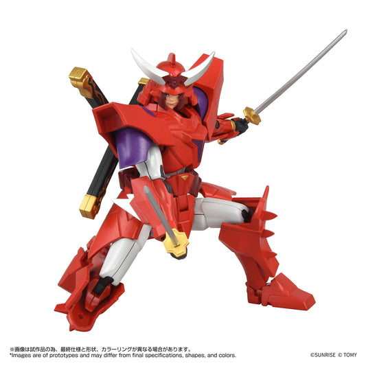 TOYRISE Samurai Troopers Gai of the Heat Action Figure
