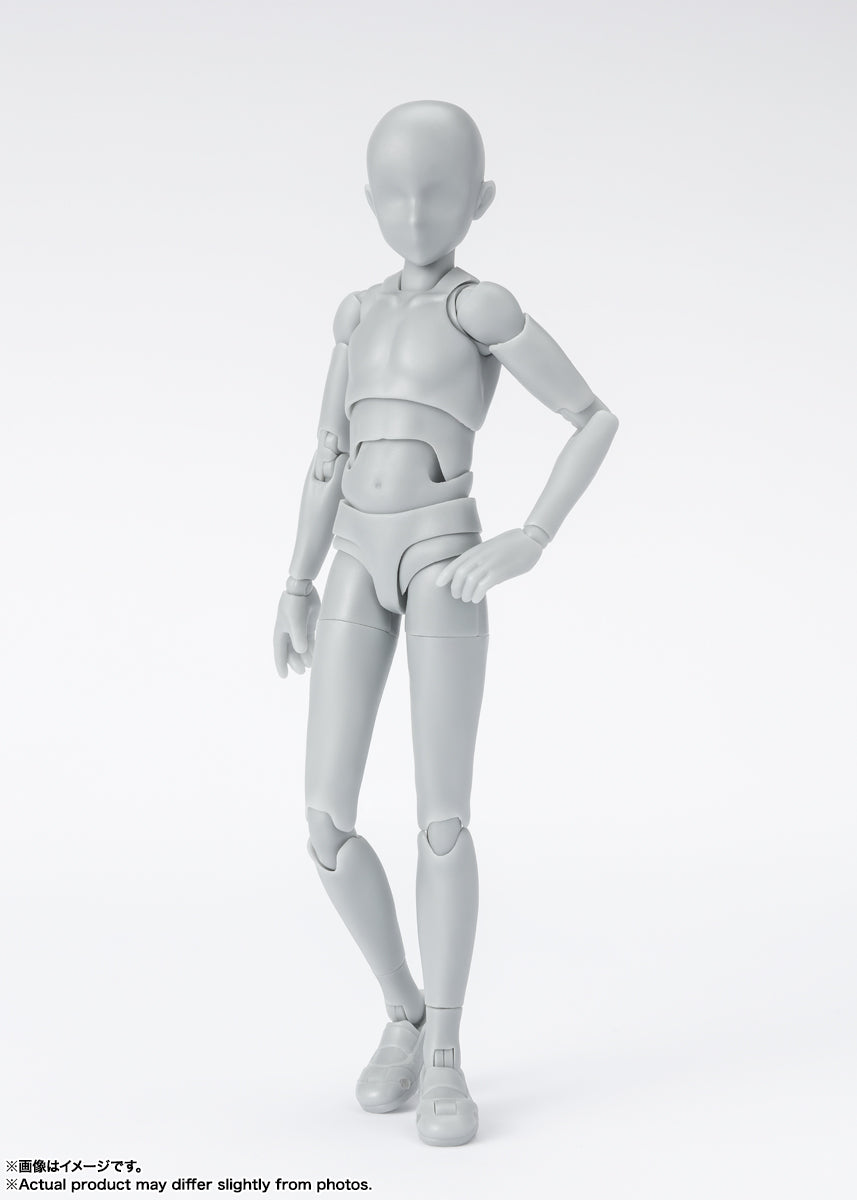 S.H.Figuarts Body-Kun -School Life- Edition DX Set (Gray Color Ver.)