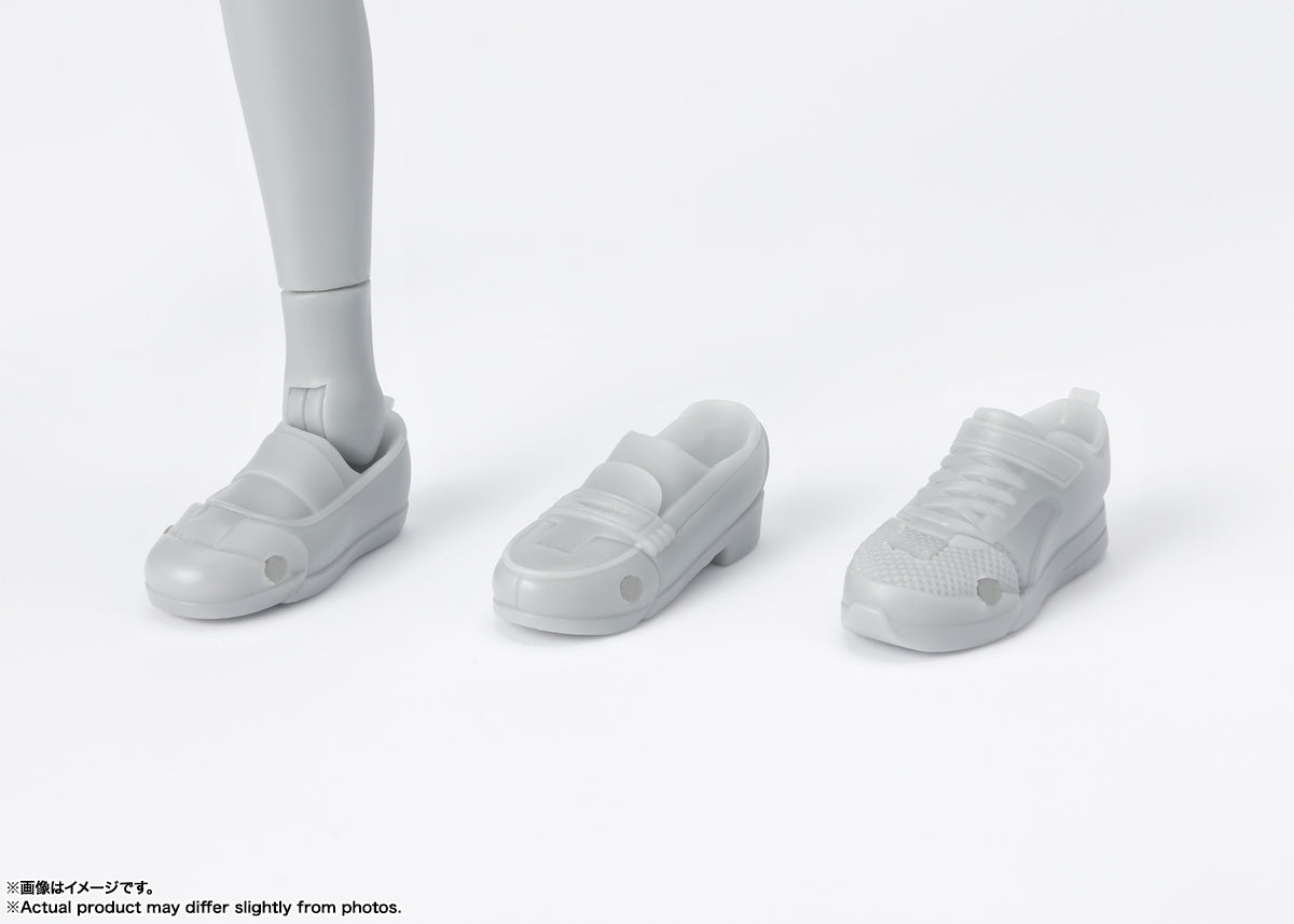 S.H.Figuarts Body-Kun -School Life- Edition DX Set (Gray Color Ver.)