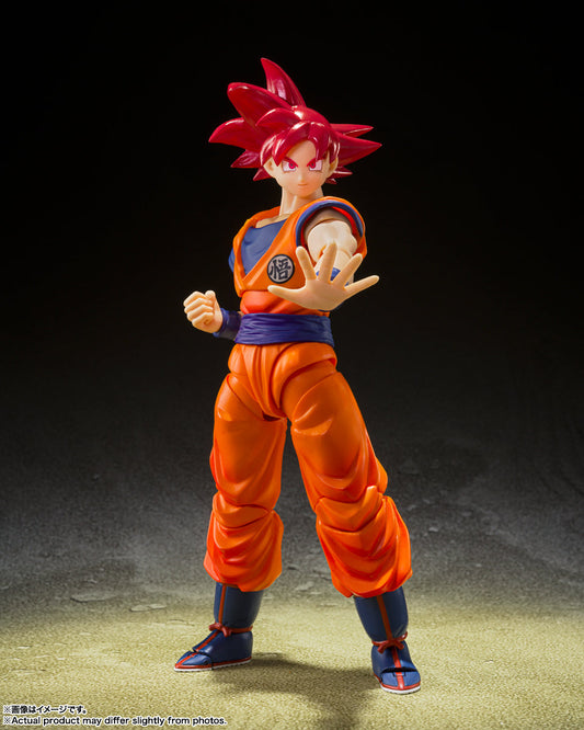 S.H.Figuarts Super Saiyan God Son Goku -Saiyan God Instilled with the Light of Righteous Hearts-