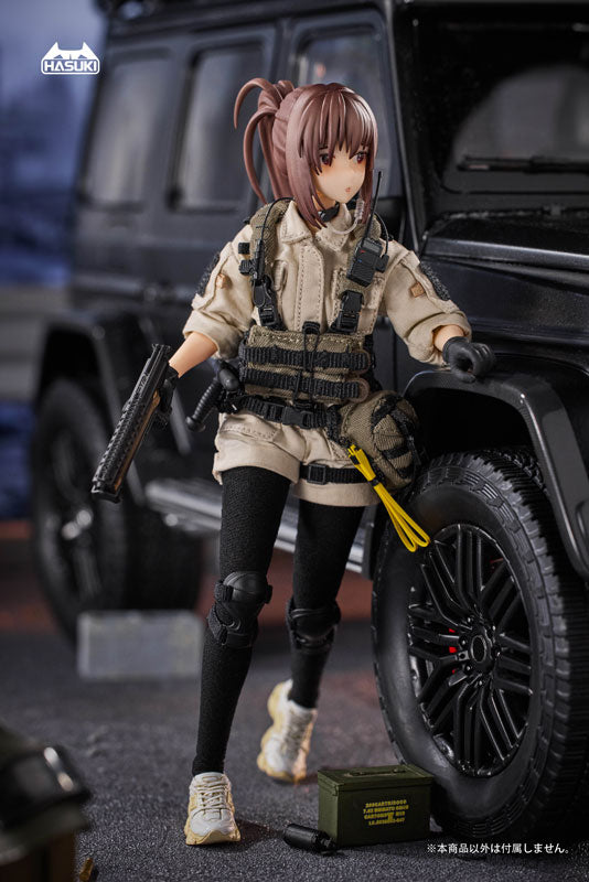 Pocket Art Series PA006 Security Hiyo Reizei 1/12 Action Figure