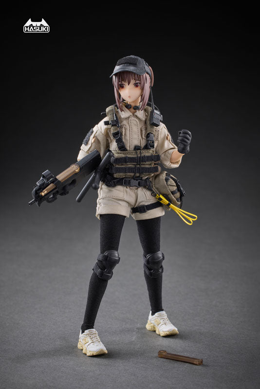Pocket Art Series PA006 Security Hiyo Reizei 1/12 Action Figure