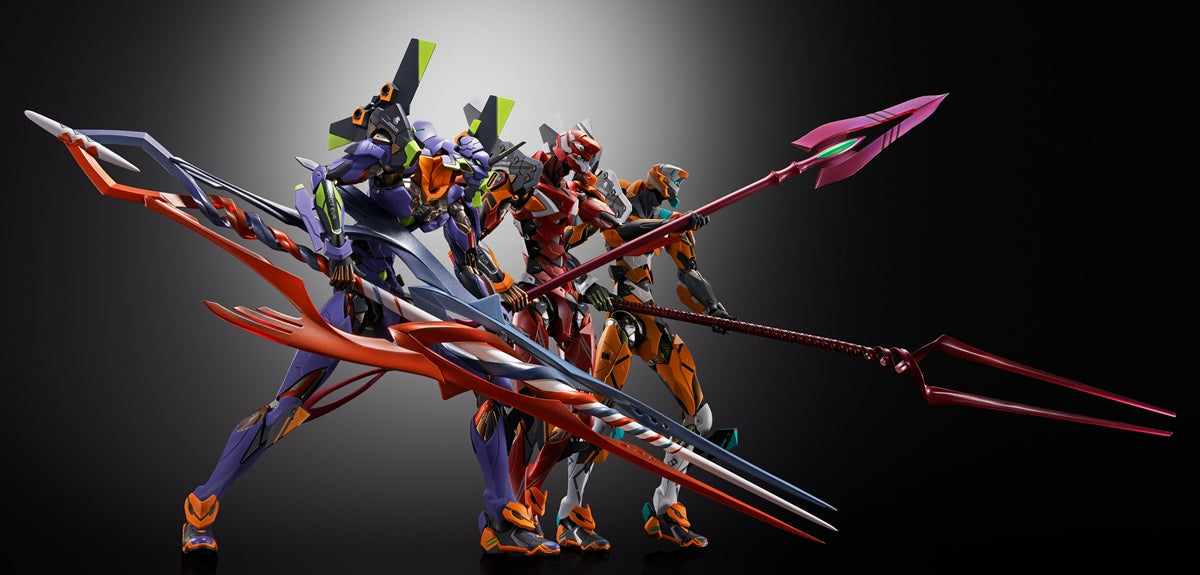 Metal Build Evangelion Test Type-01 30th with the spear of Gaius